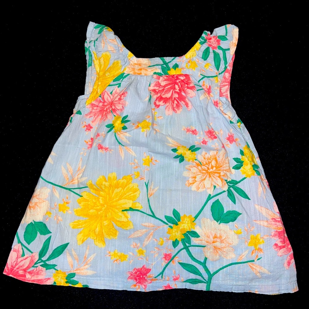 Old Navy Floral Dress - Pink, Yellow, and Blue